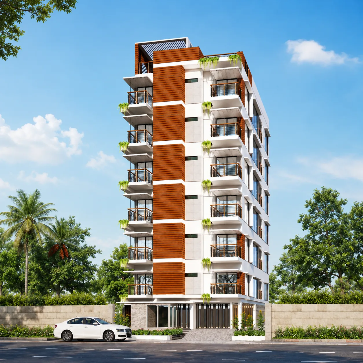 Jahurul Islam City residential land project poster